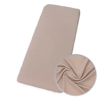 Prześcieradła dla dzieci - PRZEŚCIERADŁO 50x83 DO DOSTAWKI ŁÓŻECZKA MUŚLINOWE PREMIUM Z GUMKĄ Kerstin - miniaturka - grafika 1