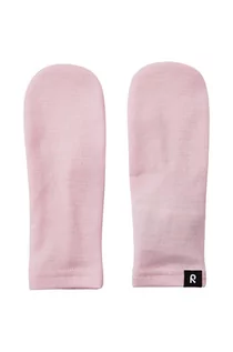 Rękawiczki dla dzieci - Reima rękawiczki wełniane dziecięce kolor różowy - grafika 1