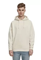 Bluzy męskie - Urban Classics Raglan Zip Pocket Hoody męska bluza z kapturem, beżowy (piasek 00208), S - miniaturka - grafika 1