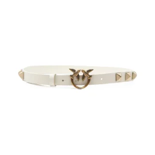 Pinko Skórzany pasek LOVE BERRY H2 BELT VITELLO SET - Paski - miniaturka - grafika 1