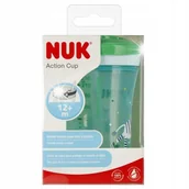 Kubki dla dzieci - NUK KUBEK ZE SŁOMKĄ 230ml 12m+ ACTION CUP DO NAUKI PICIA - miniaturka - grafika 1