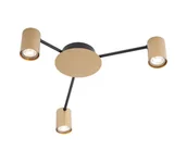 Lampy sufitowe - Redo 01-4049 - Oświetlenie punktowe NOA 3xGU10/10W/230V złote - miniaturka - grafika 1