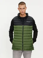 Odzież trekkingowa męska - Columbia Kamizelka Powder Lite™ 1748031 Zielony Regular Fit - miniaturka - grafika 1