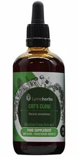 Lymeherbs, Cat 's claw (Koci pazur) ekstrakt bezalkoholowy 1:1, 100ml - Suplementy naturalne - miniaturka - grafika 1