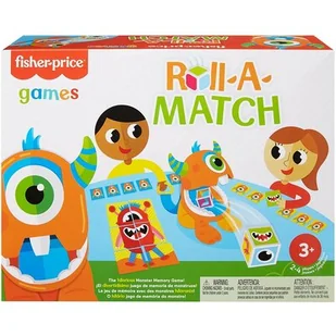 Mattel Potworkowe Memory - Gry planszowe - miniaturka - grafika 1