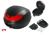 Kufry i sakwy motocyklowe - Kufer na skuter motorower 41x41x31cm monolock ROY07057 - miniaturka - grafika 1