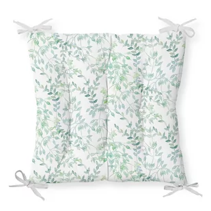 Poduszka na krzesło z domieszką bawełny Minimalist Cushion Covers Delicate Greens, 40x40 cm - Poduszki na krzesła - miniaturka - grafika 1