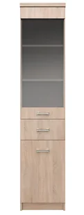 Wysoka witryna dąb sonoma T9-H24 - Witryny Wysoka witryna dąb sonoma T9-H24 - Witryny - miniaturka - grafika 1