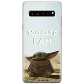 Etui i futerały do telefonów - Etui Star Wars dedykowane do Samsung S10 5G, wzór: Baby Yoda 004 Etui całkowicie zadrukowane, oryginalne i oficjalnie licencjonowane - miniaturka - grafika 1