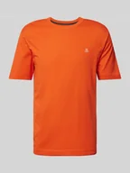 Koszulki męskie - T-shirt o kroju regular fit z czystej bawełny z nadrukiem z logo - miniaturka - grafika 1
