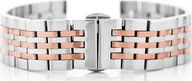 Akcesoria do smartwatchy - Bransoleta Pacific Model 4 srebrno róż.złota 22mm - miniaturka - grafika 1