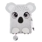 Notesy i bloczki - Pamiętnik z kłódką A5/96K włochacz Koala - ST-MAJEWSKI - miniaturka - grafika 1