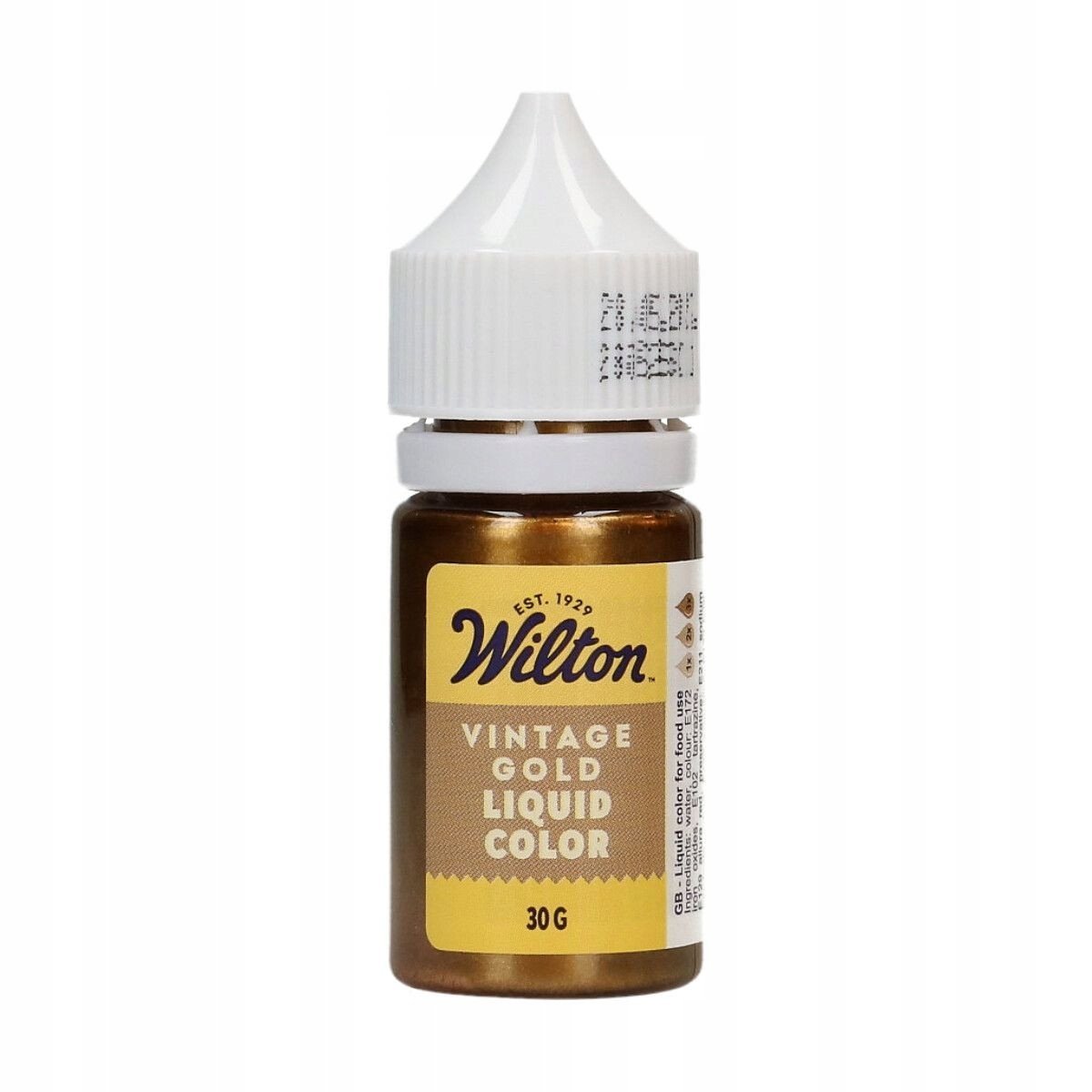 Wilton BARWNIK W PŁYNIE perłowy Vintage Gold Antyczne Złoto 30g