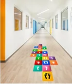 Pomoce naukowe - Gra podłogowa: Hop! - miniaturka - grafika 1