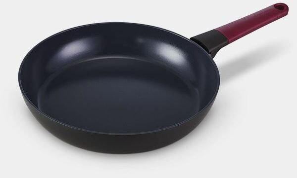 Patelnia Brabantia Patelnia do smażenia Tasty+ 28 cm - Aubergine Red