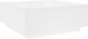 Ławy i stoliki kawowe - vidaXL Stolik kawowy biały 100x100x40 cm materiał drewnopochodny - miniaturka - grafika 1