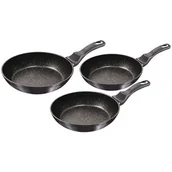 Zestawy garnków i patelni - Berlinger Haus ZESTAW 3 PATELNI GRANITOWYCH BH-6903 CARBON PRO 6903 - miniaturka - grafika 1