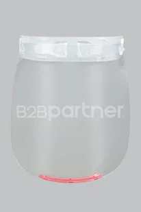B2B Partner Przyłbica ochronna na twarz PROFI, 28x28 cm 541001 - Meble i wyposażenie gabinetów medycznych - miniaturka - grafika 1