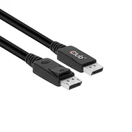 Kable - Club 3D Kabel DisplayPort DisplayPort 2m czarny CAC-2068 CAC-2068 - miniaturka - grafika 1