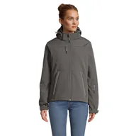 Kurtki i kamizelki sportowe damskie - Kurtka Damska Rock Padded Soft Shell - miniaturka - grafika 1