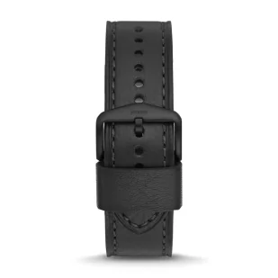 Czarny pasek Fossil 24 mm Bronson FS5874  | OFICJALNY SKLEP | RATY 0% • Zapłać później PayPo • GRATIS WYSYŁKA ZWROT DO 365DNI - Akcesoria do zegarków - miniaturka - grafika 1