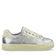Sneakersy damskie - Sneakersy Gant 30531970 Srebrny - miniaturka - grafika 1