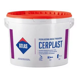 Atlas Masa tynkarska CERPLAST Wiadro - Zaprawy budowlane - miniaturka - grafika 1