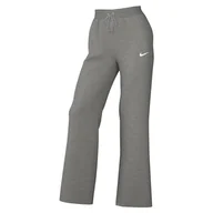 Spodnie damskie - Nike Damskie spodnie sportowe W NSW Phnx FLC Hr Pant Wide, Dk Grey Heather/Sail, XXS - miniaturka - grafika 1
