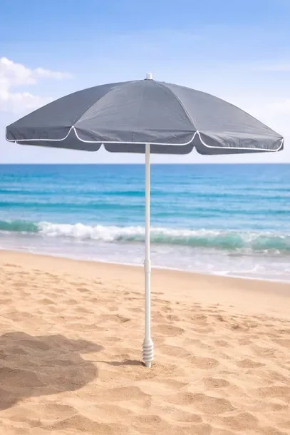 Parasol Ogrodowy Plażowy Balkonowy Tarasowy + Hak 160 Cm