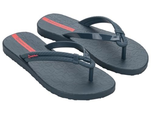 Ipanema DIVERSA AD klapki damskie, ciemnoniebieskie/pomarańczowe, 37 EU, Dark Blue Orange, 37 EU