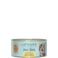 Mokra karma dla kotów - Cats Love Filet Pur Huhn - filety z kurczaka 100 g - miniaturka - grafika 1