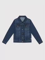 Kurtki i płaszcze dla chłopców - Guess Kurtka jeansowa L0BL25 D4H60 Granatowy Regular Fit - miniaturka - grafika 1