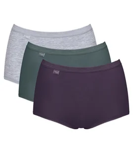 3 x Majtki damskie sloggi Basic+ Maxi C3P-46 - Majtki damskie - miniaturka - grafika 1
