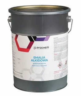 Emalia alkidowa ogólnego stosowania półpołysk brązowa 5l - Emalie - miniaturka - grafika 1