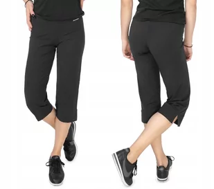 Spodnie Dresowe Damskie Capri RENNOX 201 L czarne - Dresy damskie - miniaturka - grafika 1