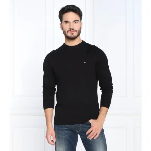 Tommy Hilfiger Sweter | Regular Fit | z dodatkiem kaszmiru - Swetry męskie - miniaturka - grafika 1
