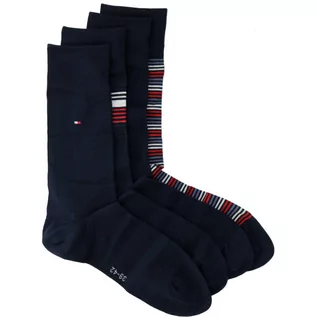 Skarpetki męskie - Tommy Hilfiger Skarpety 4-pack - grafika 1