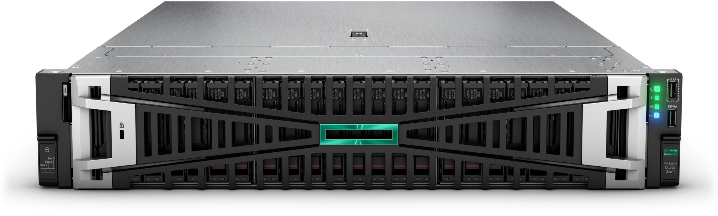HPE SC ProLiant DL385 Gen11 9115 3.2GHz 16c 1P 2x32GB-R 8SFF MR408i-o 2x480GB SSD 2x1000W PS EU Server P81843-425