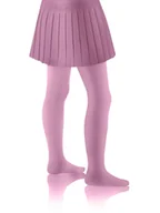 Rajstopy - Fioletowe Rajstopy Dziewczęce Poliamid Claudia-140-146 - miniaturka - grafika 1