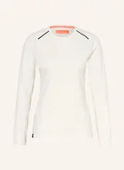 Koszulki sportowe damskie - Salewa Koszulka Z Długim Rękawem Pedroc Dry'ton weiss - miniaturka - grafika 1