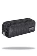 Piórniki - CoolPack Piórnik saszetka podwójna prostokatna Clio Snow Black C69164 - miniaturka - grafika 1