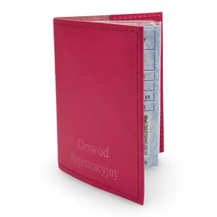 Etui na Dowód Rejestracyjny - Skóra Naturalna - Etui na dokumenty i karty - miniaturka - grafika 1