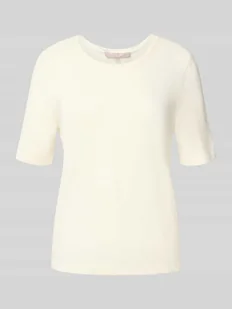 Sweter z dzianiny z rękawem o dł. 1/2 - Swetry damskie Sweter z dzianiny z rękawem o dł. 1/2 - Swetry damskie - miniaturka - grafika 1