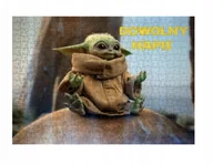 Puzzle - PUZZLE STAR WARS BABY YODA A3 252 el z Nadrukiem + IMIĘ Pudełko #44 - miniaturka - grafika 1