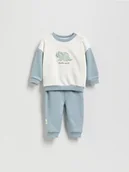 Komplety dla niemowląt - Reserved - Bawełniany komplet - jasnoniebieski - miniaturka - grafika 1