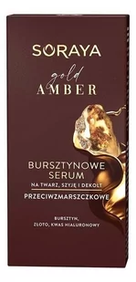 Soraya Soraya AMBER Bursztynowe serum przeciwzmarszczkowe na twarz szyję i dekolt 30 ml - Serum do twarzy - miniaturka - grafika 1