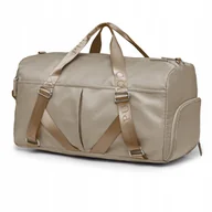 Torby sportowe - Torba Sportowa Podróżna Treningowa Uchwyt Na Matę Brązowa PUCCINI TD245-5 - miniaturka - grafika 1