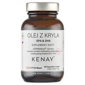 Serce i układ krążenia - Kenay Olej z kryla EPA & DHA, 60 kapsułek - miniaturka - grafika 1