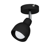 Lampy sufitowe - Decoland Oświetlenie punktowe PIK 1xE27/60W/230V czarny - miniaturka - grafika 1