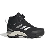Buty trekkingowe damskie - Buty zimowe chłopięce adidas TERREX WINTER MID czarne FU7272-38 - miniaturka - grafika 1